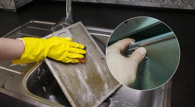 5 minút a hotovo: ako odstrániť zatuchnutú mastnotu z kuchynského odsávača pár